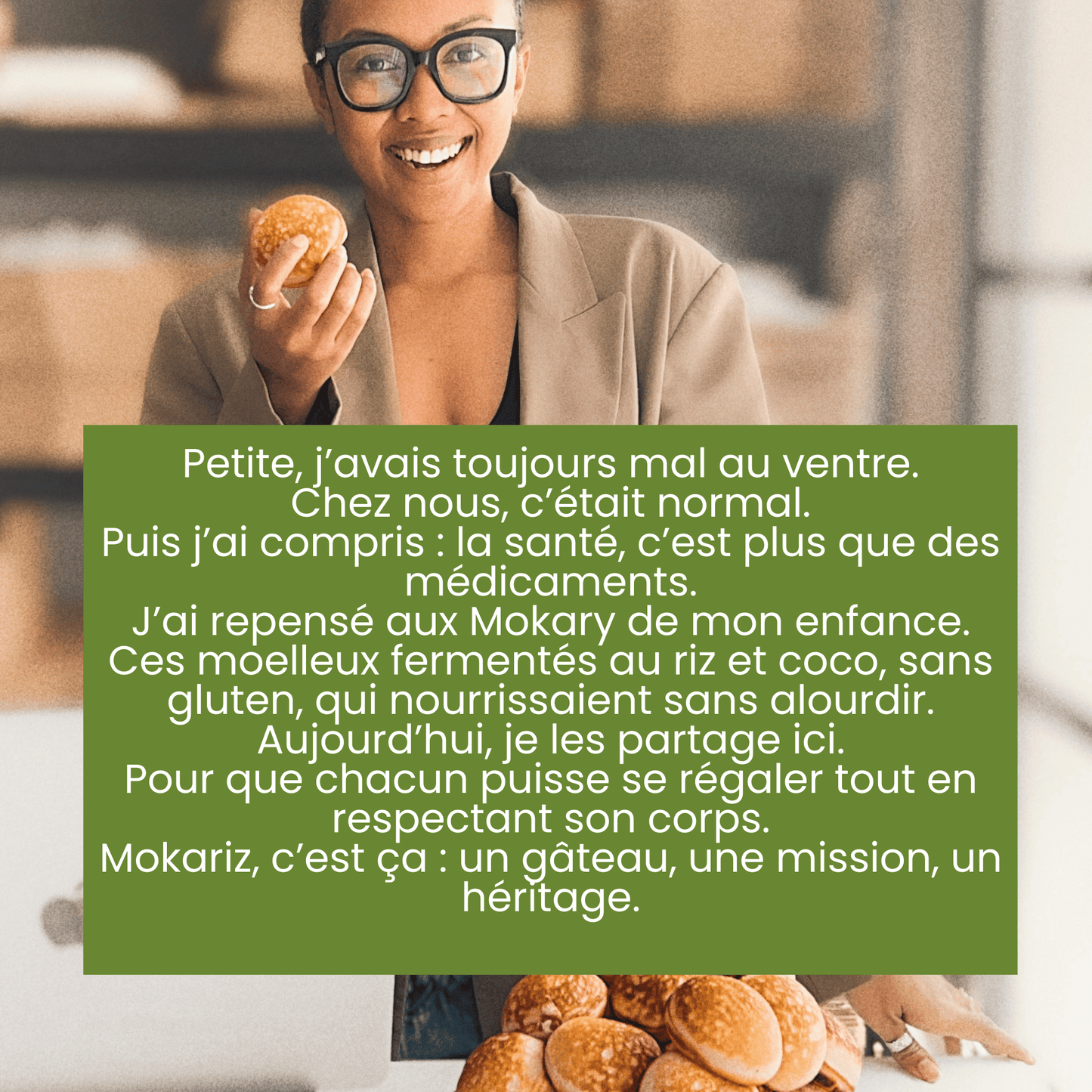 MOKARY - GÂTEAU DE RIZ FERMENTÉ AU LAIT DE COCO