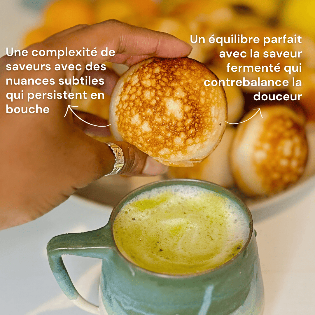 mokariz, mokary, bienfaits des mokary, pancakes de riz fermenté, pate fermenté sans gluten, sans lactose