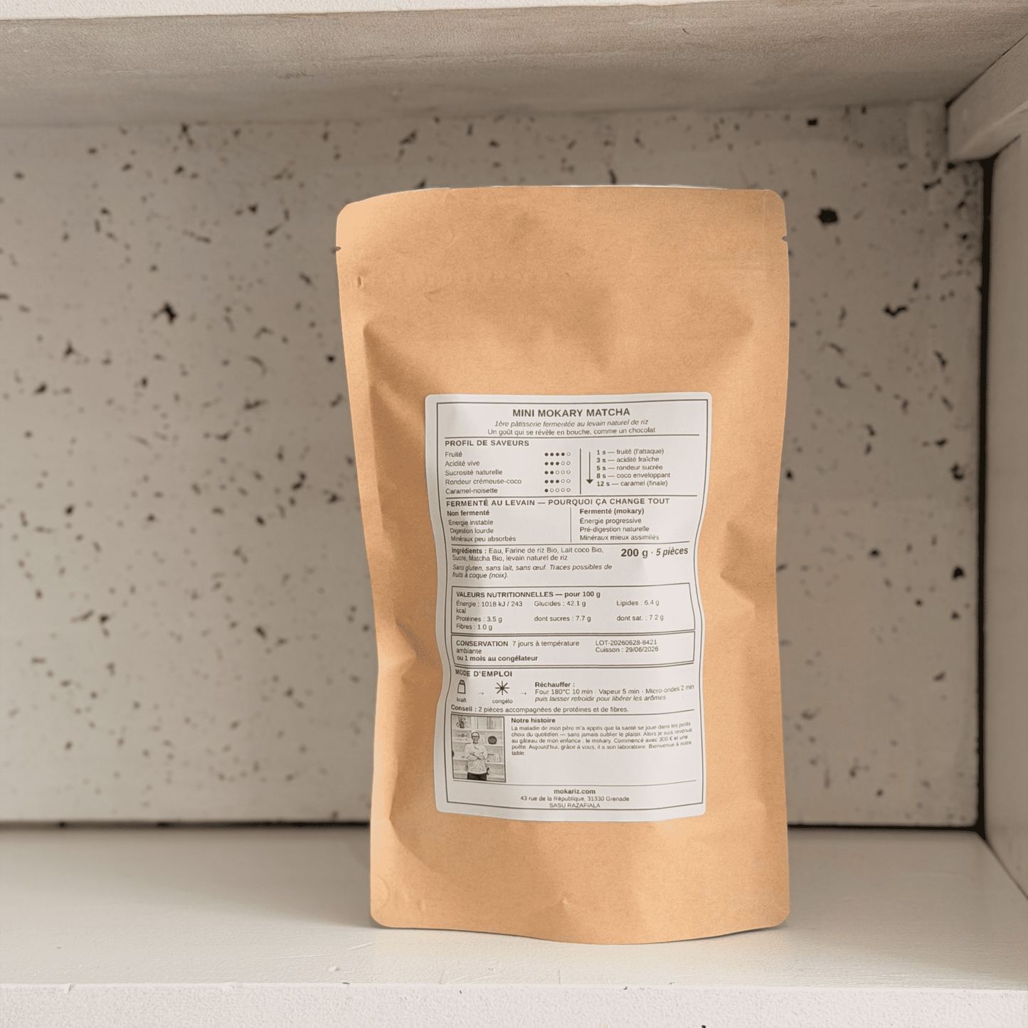 MENU DÉCOUVERTE GÂTEAU AU LEVAIN NATUREL