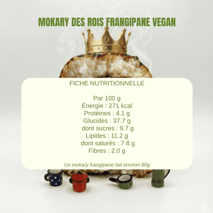 GATEAU SANS GLUTEN FOURRÉ FRANGIPANE VEGAN