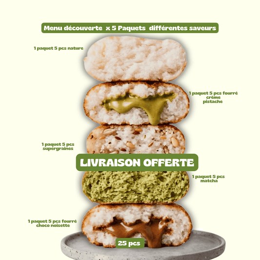MENU DÉCOUVERTE GÂTEAU AU LEVAIN NATUREL
