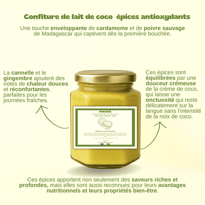 CONFITURE DE LAIT ÉPICES ANTIOXYDANTES