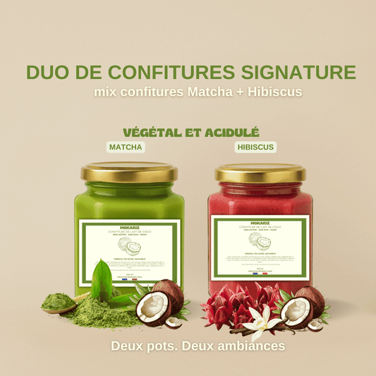 DUO SIGNATURE MATCHA - HIBISCUS