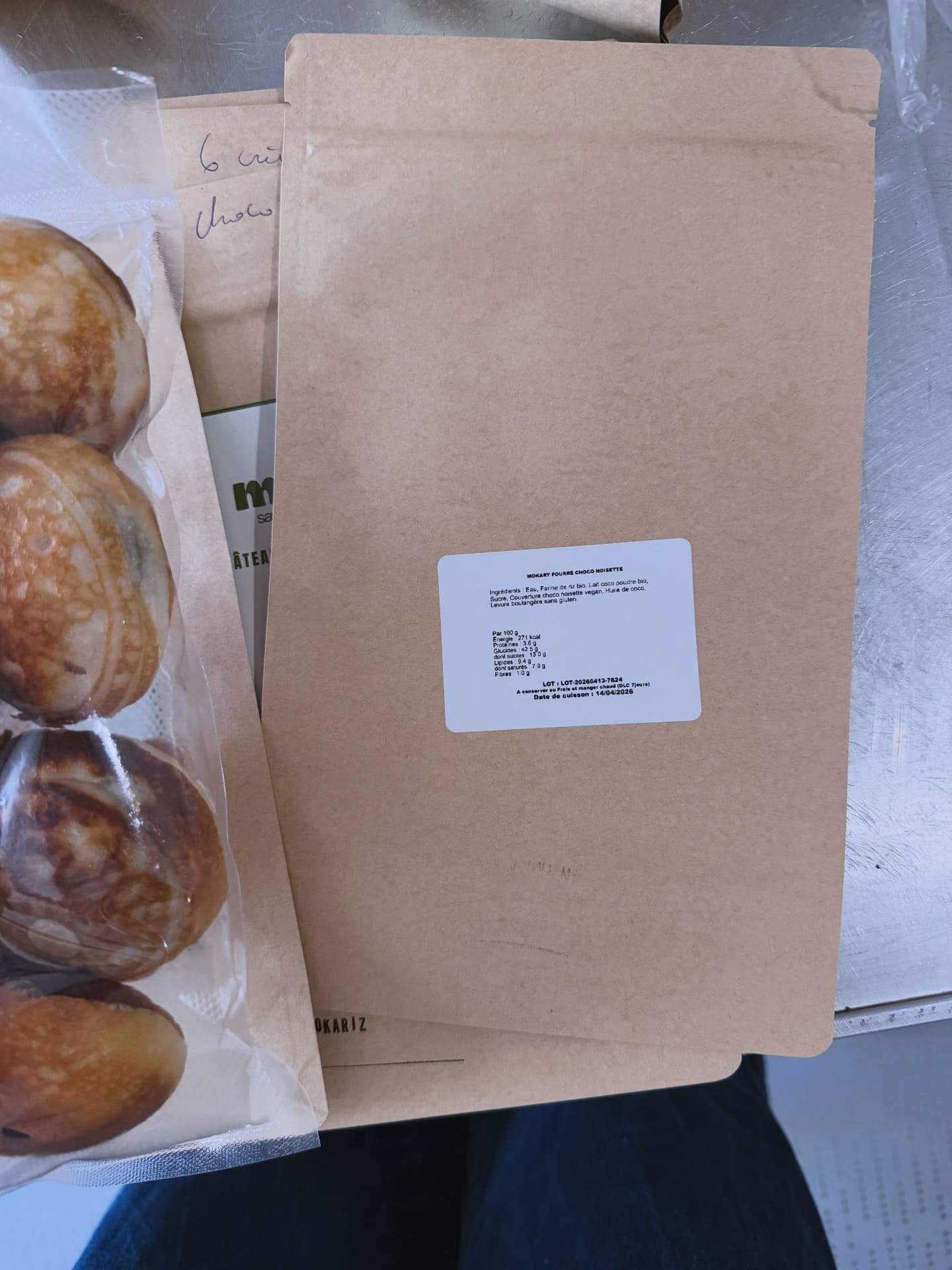 GÂTEAU FERMENTÉ FOURRÉ AU CHOCO-NOISETTE VEGAN