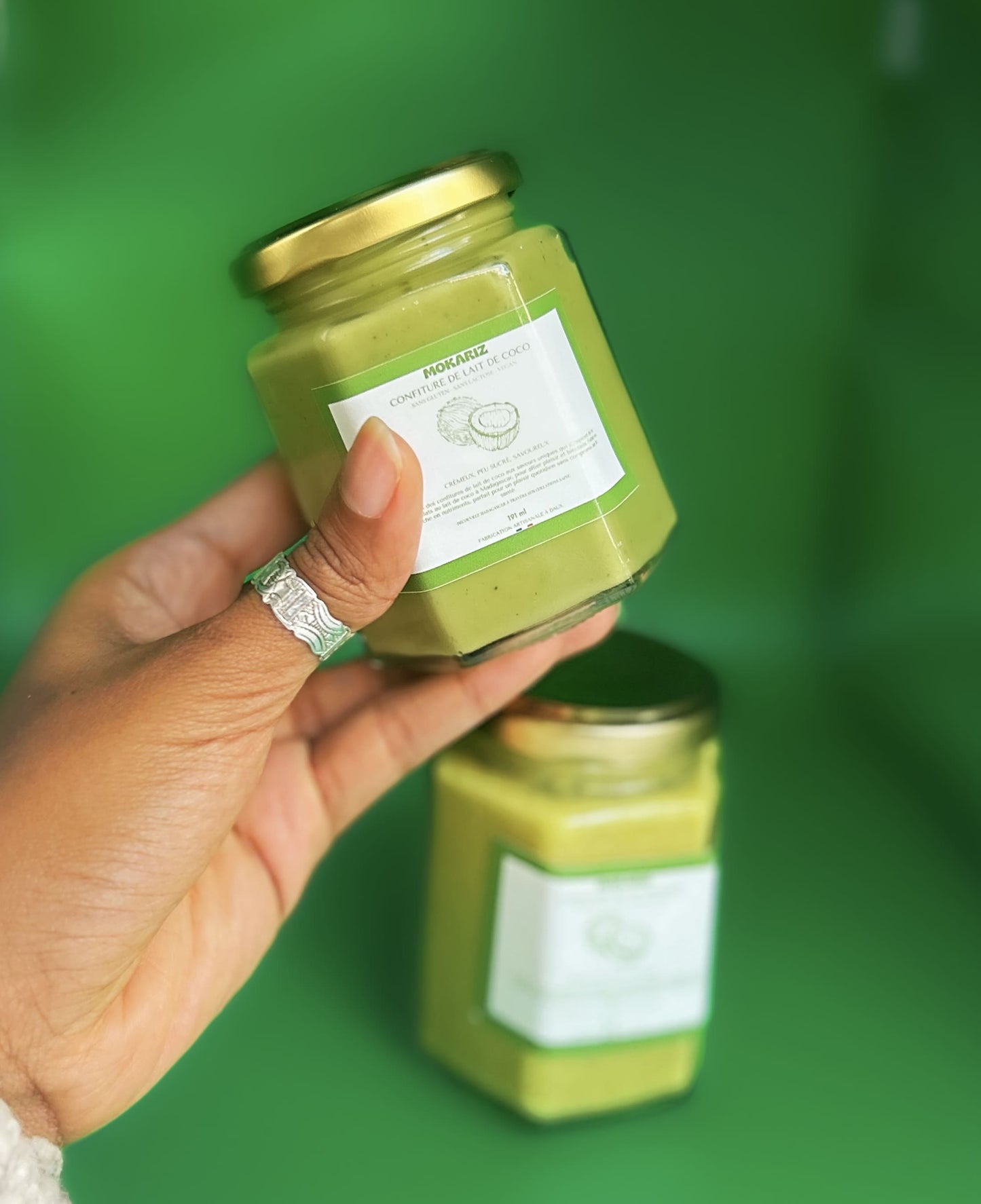 CONFITURE DE LAIT DE COCO MATCHA