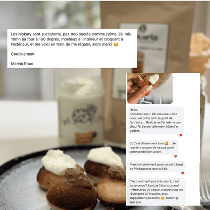 MOKARY - GÂTEAU DE RIZ FERMENTÉ AU LAIT DE COCO