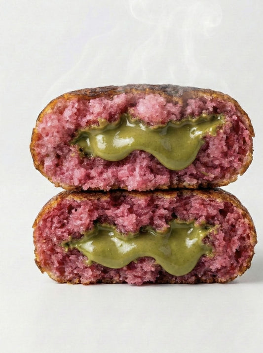 GÂTEAU SANS GLUTEN D'AMOUR FOURRÉ CRÈME PISTACHE