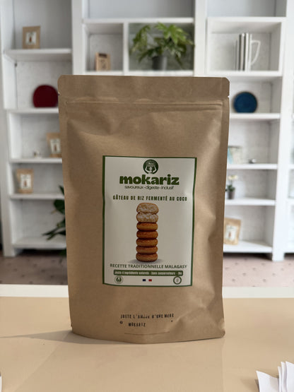 MOKARY - GÂTEAU DE RIZ FERMENTÉ AU LAIT DE COCO