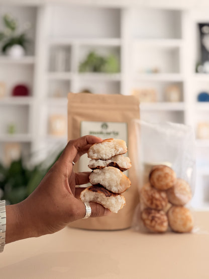 MOKARY - GÂTEAU DE RIZ FERMENTÉ AU LAIT DE COCO