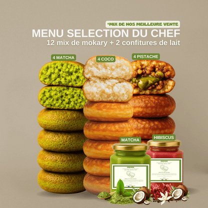 mokary, collation sans gluten, collation saine, collation healthy, sans gluten sans lactose, sans gluten végane, sans gluten sans sucre, mokariz, plats malagasy, traiteur malgaches, patisseries africaines, pancakes de riz fermenté, vitumbua, massa, dosa, snack sans gluten, recette sans gluten sans lactose, menu decouverte, mokary pistache, gateau pistache nougatine, gateau matcha vegan sans gluten