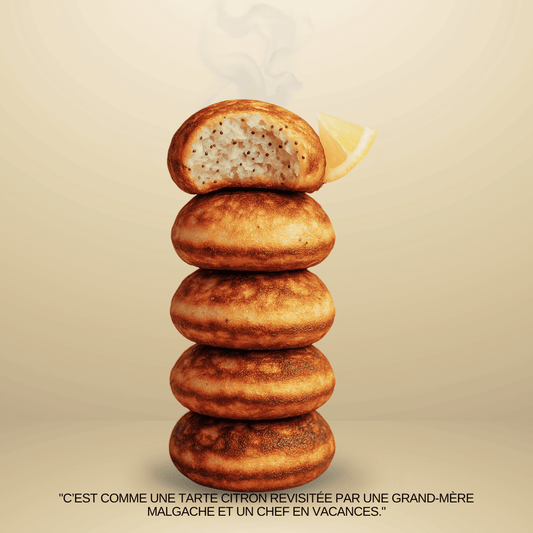 mokary, collation sans gluten, collation saine, collation healthy, sans gluten sans lactose, sans gluten végane, sans gluten sans sucre, mokariz, plats malagasy, traiteur malgaches, patisseries africaines, pancakes de riz fermenté, vitumbua, massa, dosa, mokary au citron graine de pavot, moelleux au citron, gateau au citron graine de pavot sans gluten sans lactose vegan, cake citron graine de pavot sans gluten, sans lactose, vegan