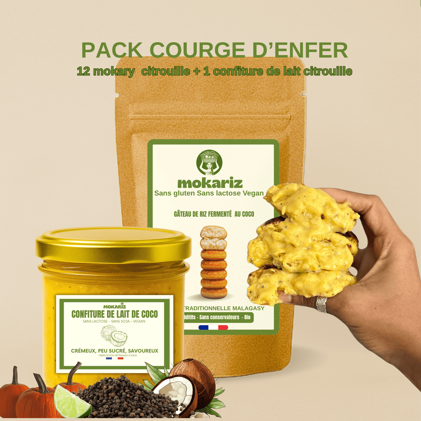 PACK COURGE D'ENFER