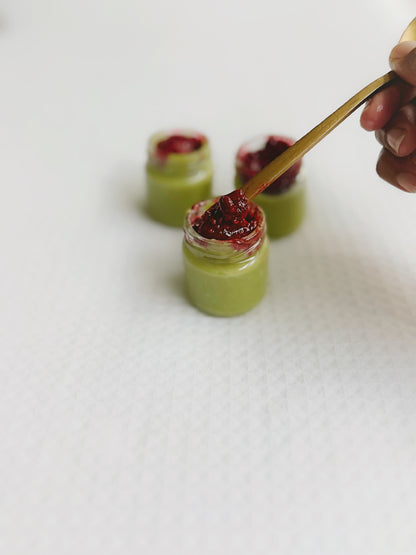 CONFITURE DE LAIT  MATCHA FRAMBOISE